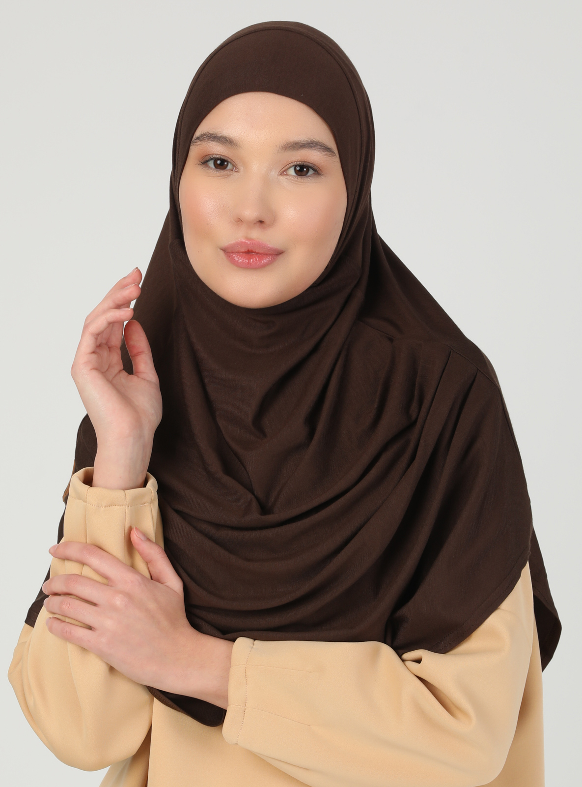 ST406-Готовый хиджаб для намаза