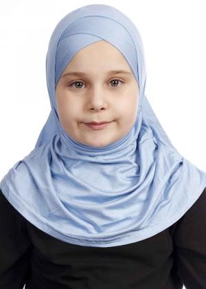 ecardin Хиджаб детский с нахлестом